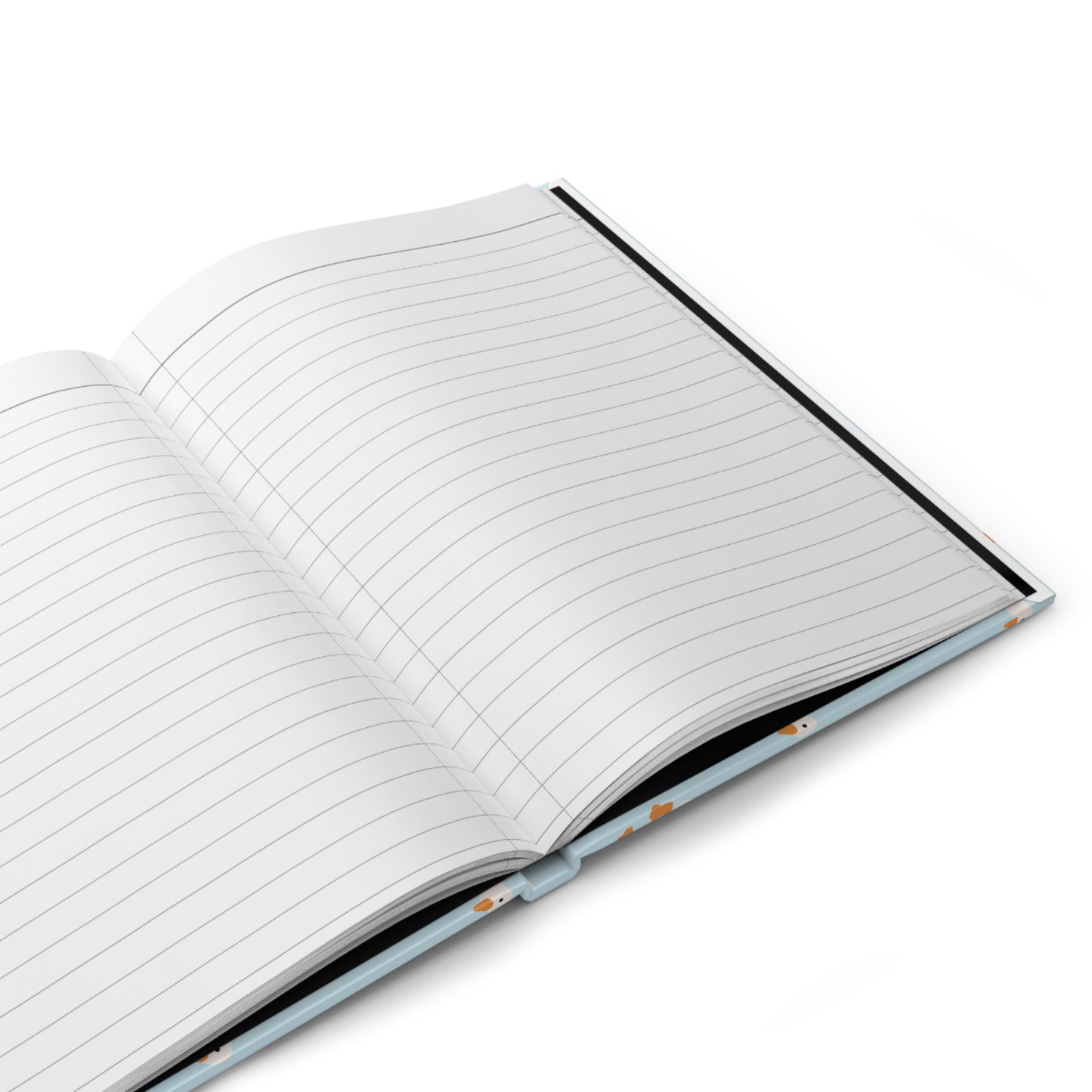 Sky Blue Goose Hardcover Journal