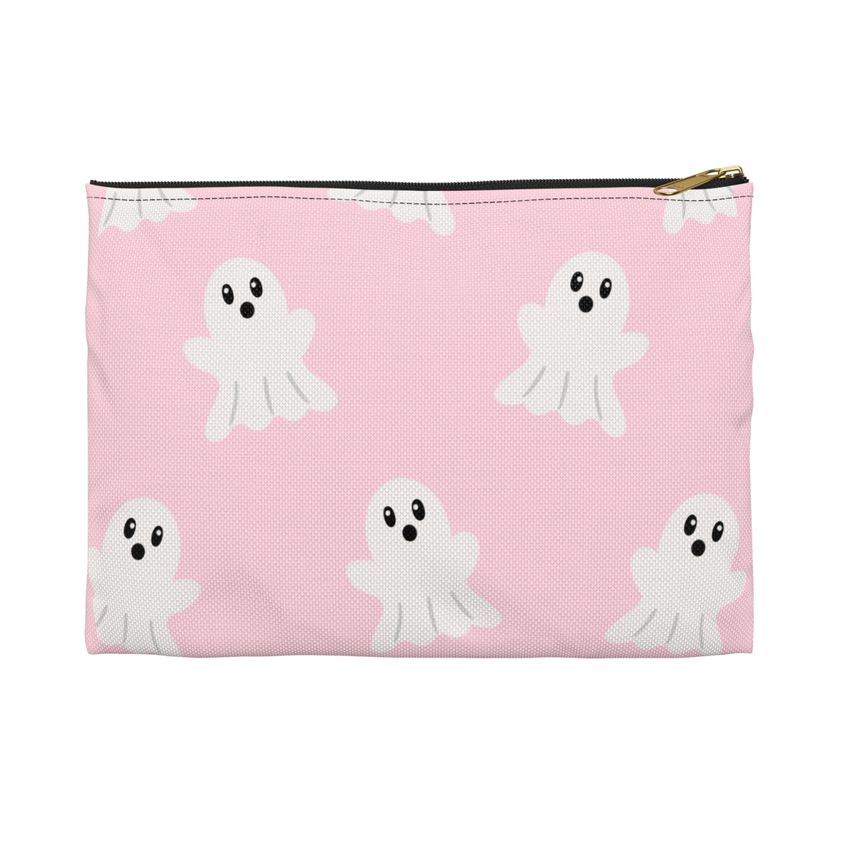 Pink Ghost Accessory Pouch