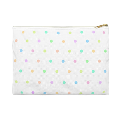 Pastel Polka Dot Accessory Pouch