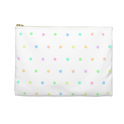 Pastel Polka Dot Accessory Pouch