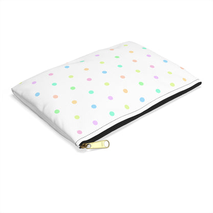 Pastel Polka Dot Accessory Pouch