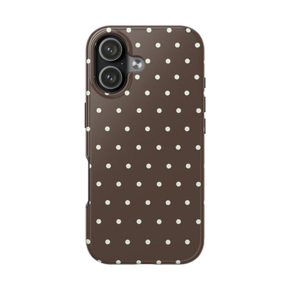 Brown Polka Dot Phone Case