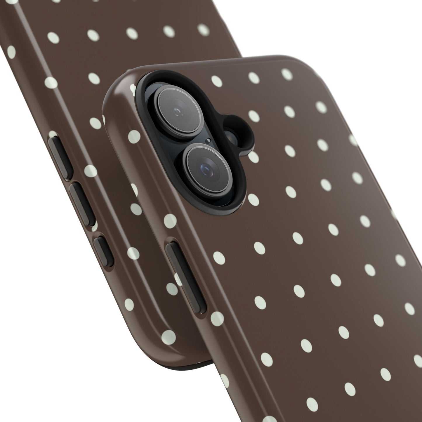 Brown Polka Dot Phone Case