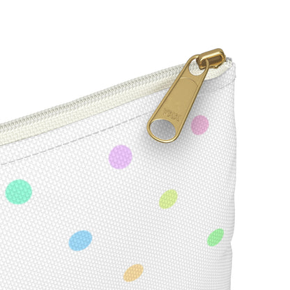 Pastel Polka Dot Accessory Pouch
