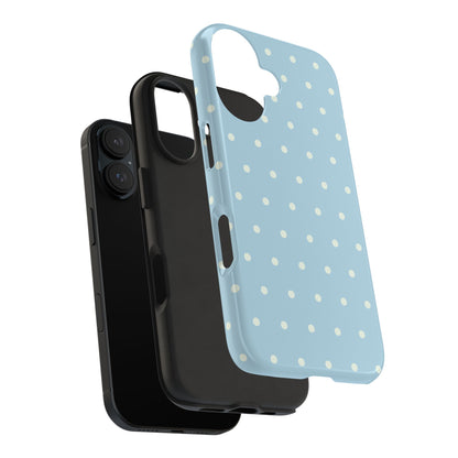Sky Blue Polka Dot Phone Case