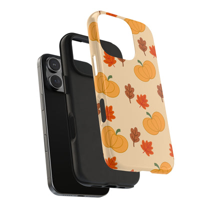 Pumpkin & Leaves Phone Case