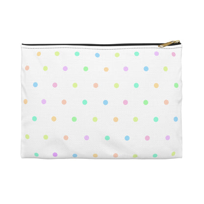 Pastel Polka Dot Accessory Pouch