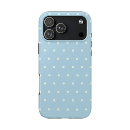 Sky Blue Polka Dot Phone Case