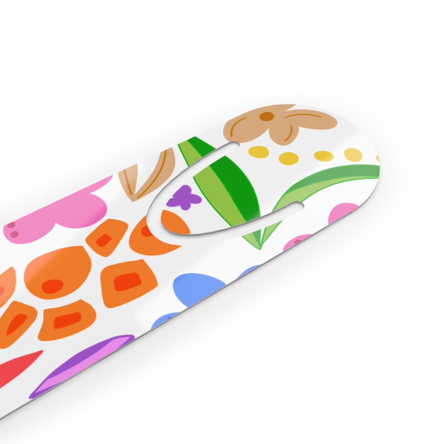 Floral Metal Bookmark