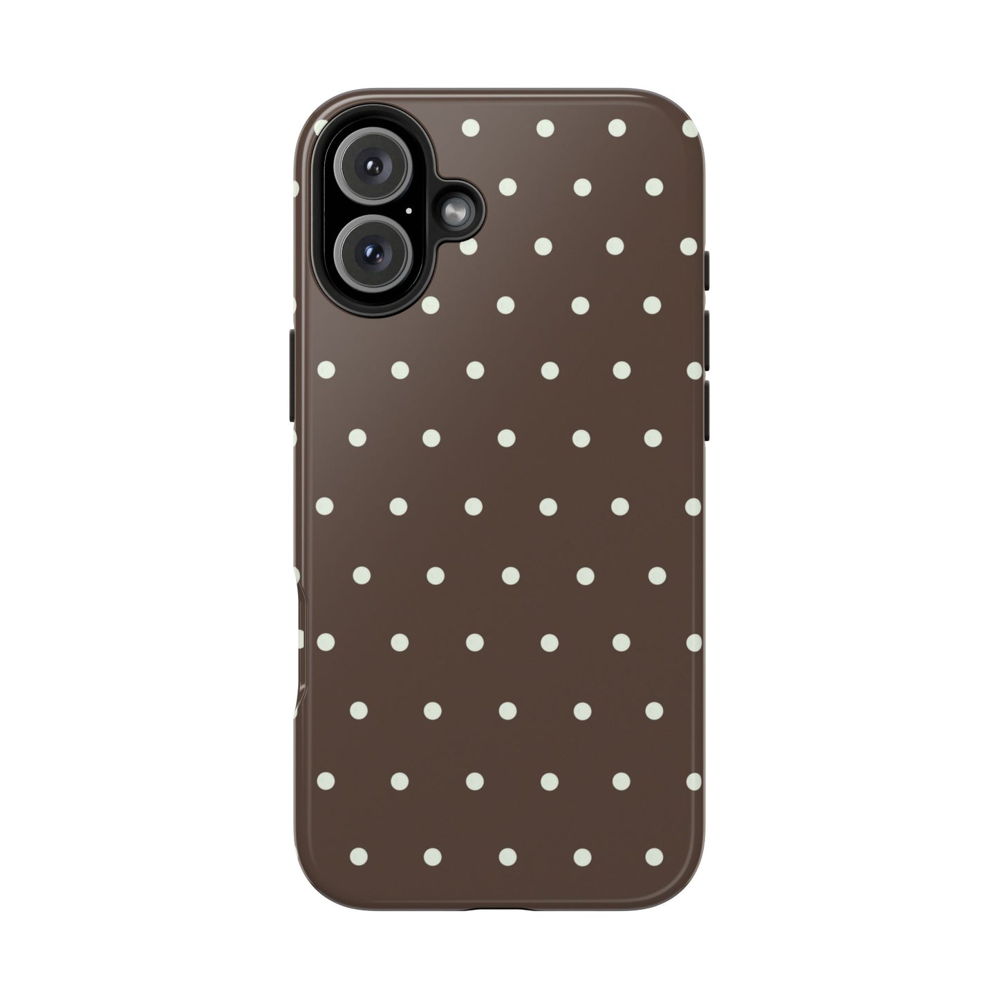 Brown Polka Dot Phone Case