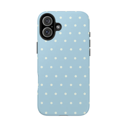 Sky Blue Polka Dot Phone Case