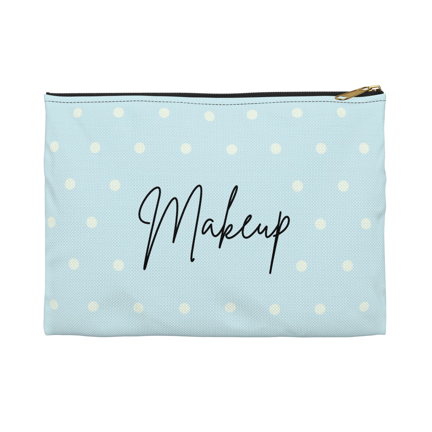 Sky Blue Makeup Pouch