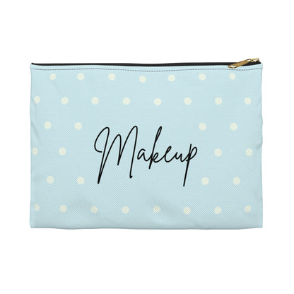Sky Blue Makeup Pouch