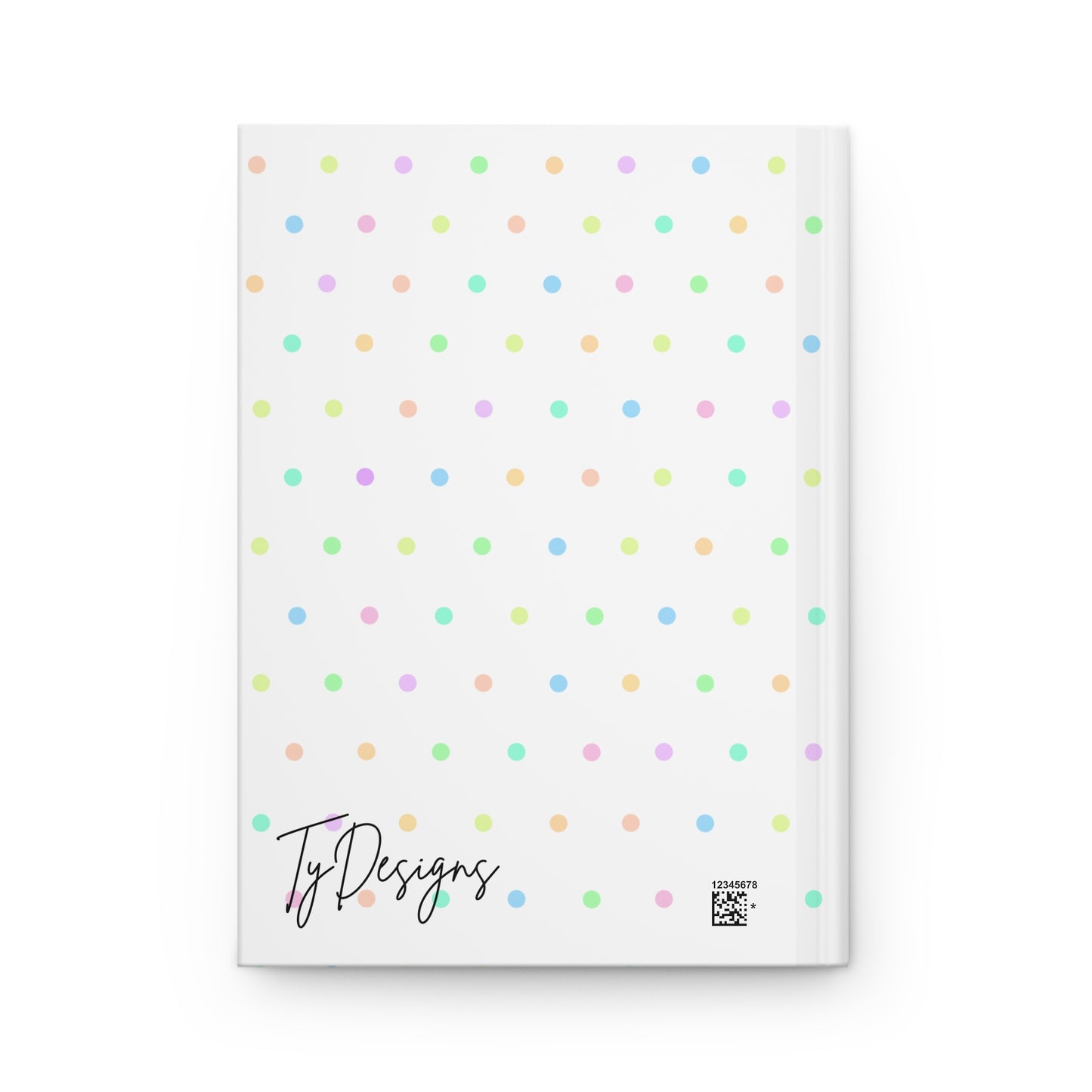 Pastel Polka Dot Hardcover Journal