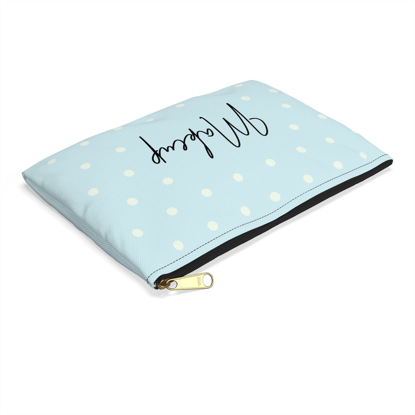 Sky Blue Makeup Pouch