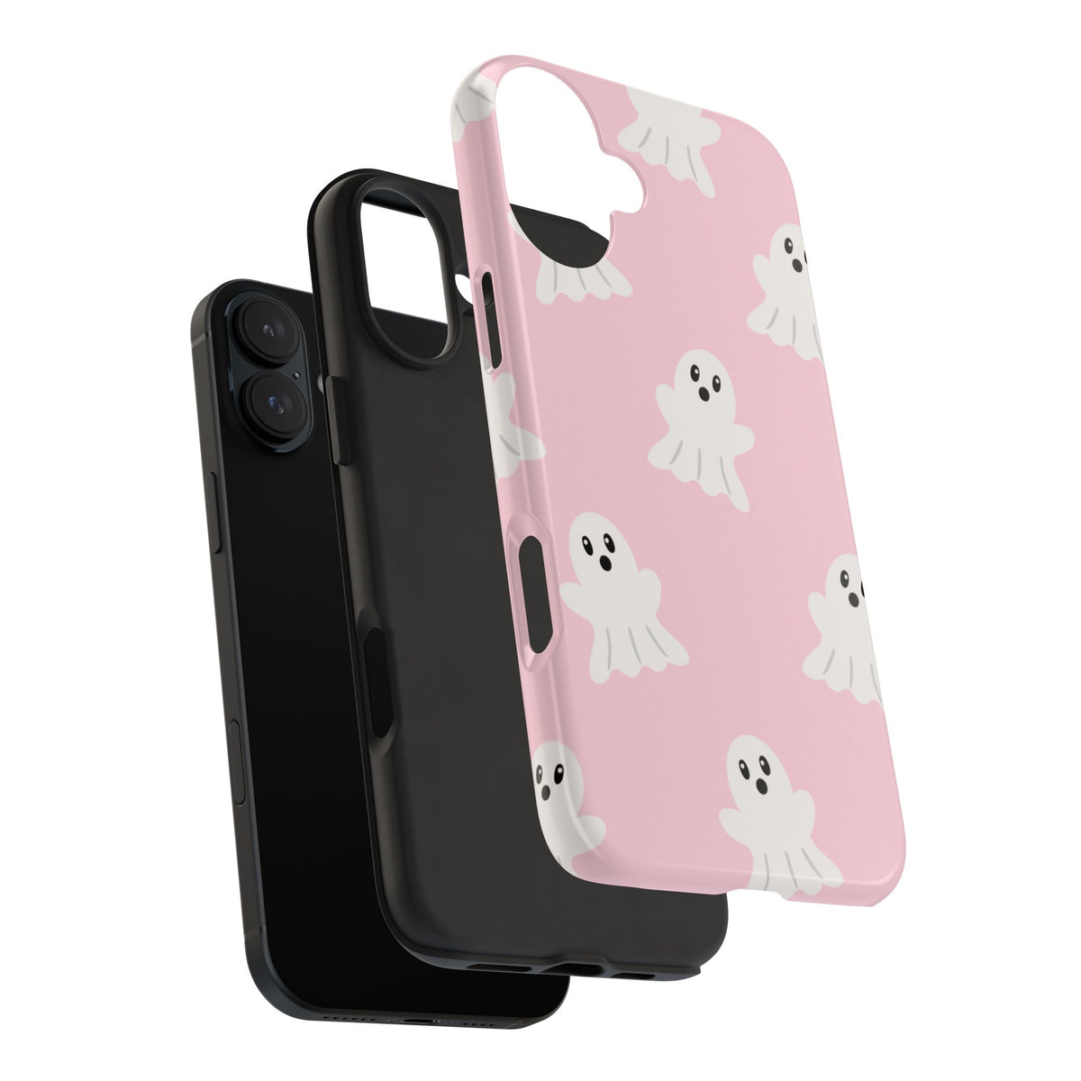 Pink Ghost Phone Case