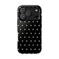 Black Polka Dot Phone Case