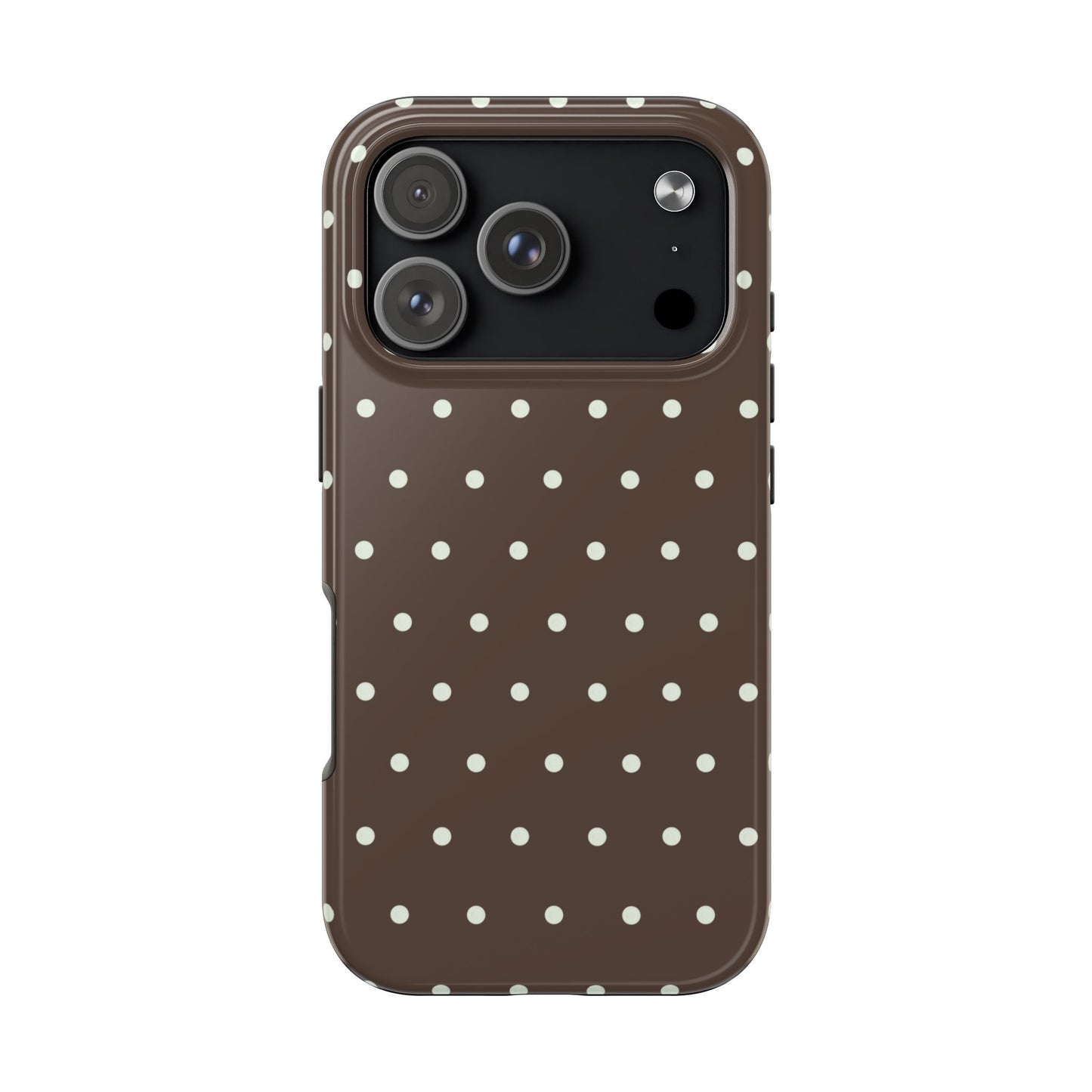 Brown Polka Dot Phone Case