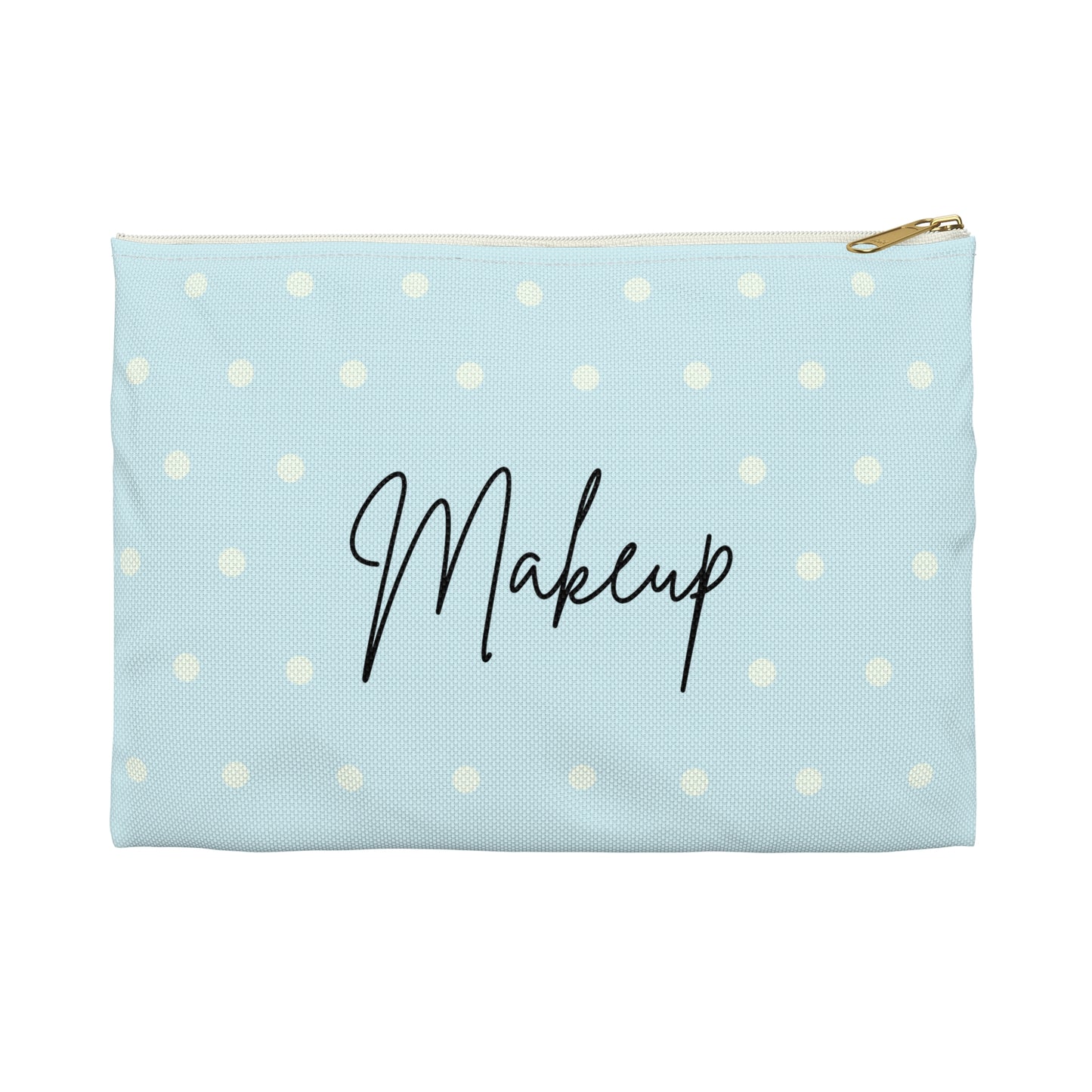 Sky Blue Makeup Pouch