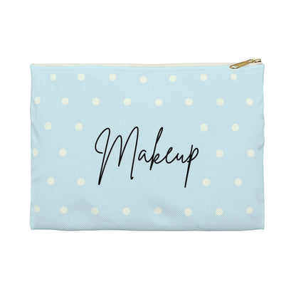 Sky Blue Makeup Pouch