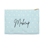 Sky Blue Makeup Pouch