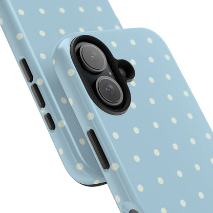 Sky Blue Polka Dot Phone Case