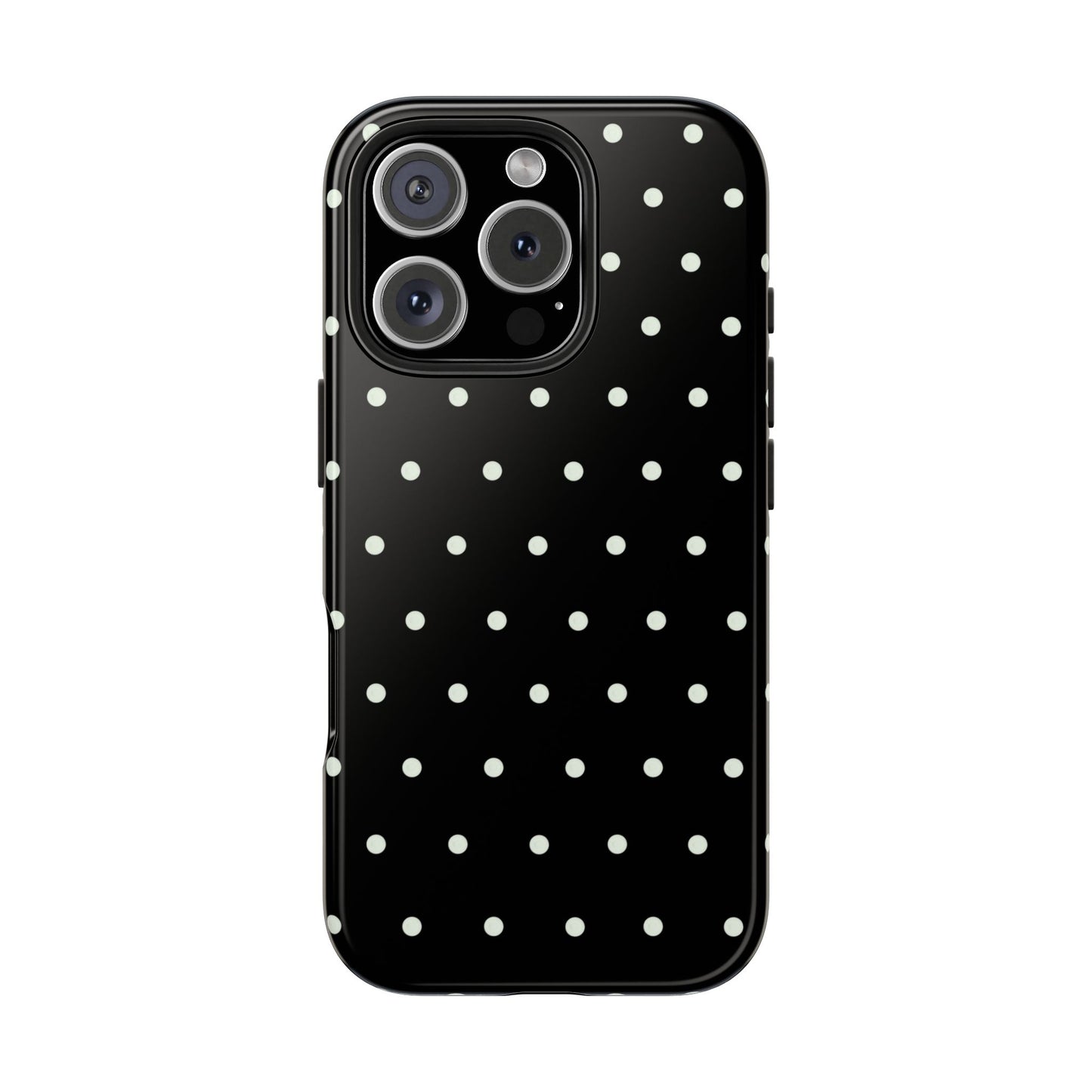 Black Polka Dot Phone Case