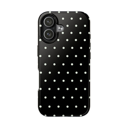 Black Polka Dot Phone Case
