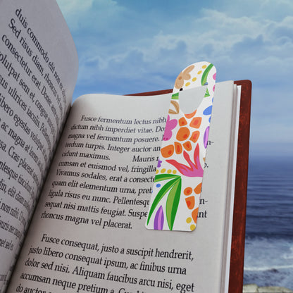 Floral Metal Bookmark