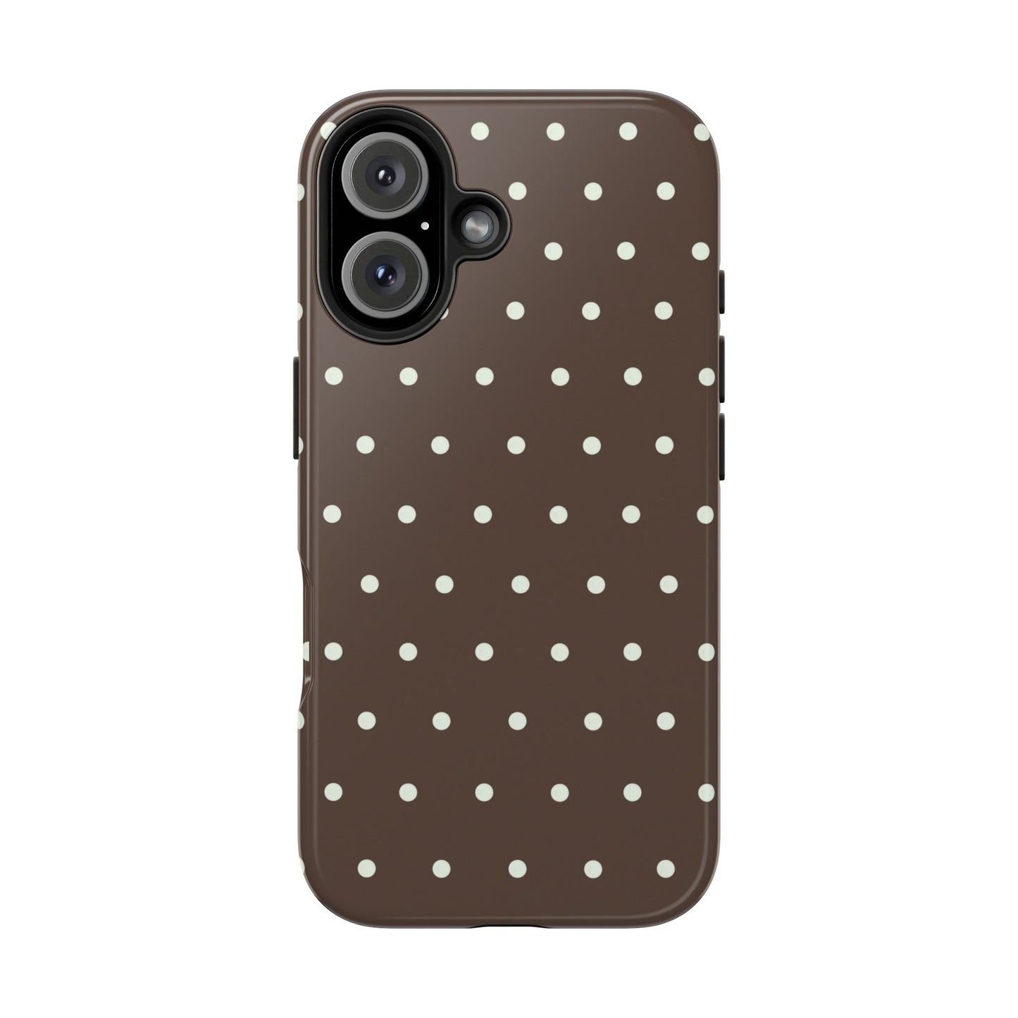 Brown Polka Dot Phone Case