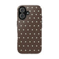 Brown Polka Dot Phone Case