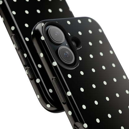 Black Polka Dot Phone Case