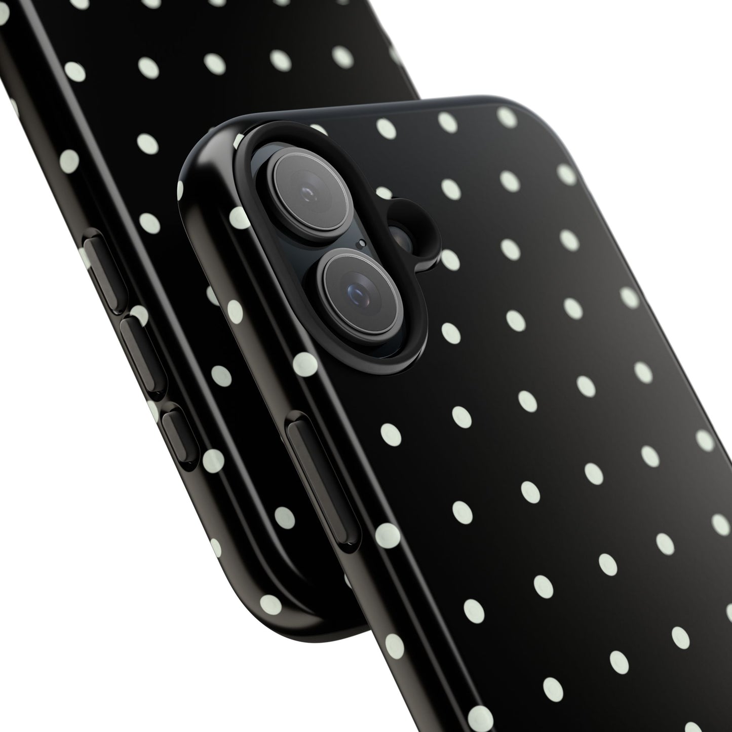Black Polka Dot Phone Case