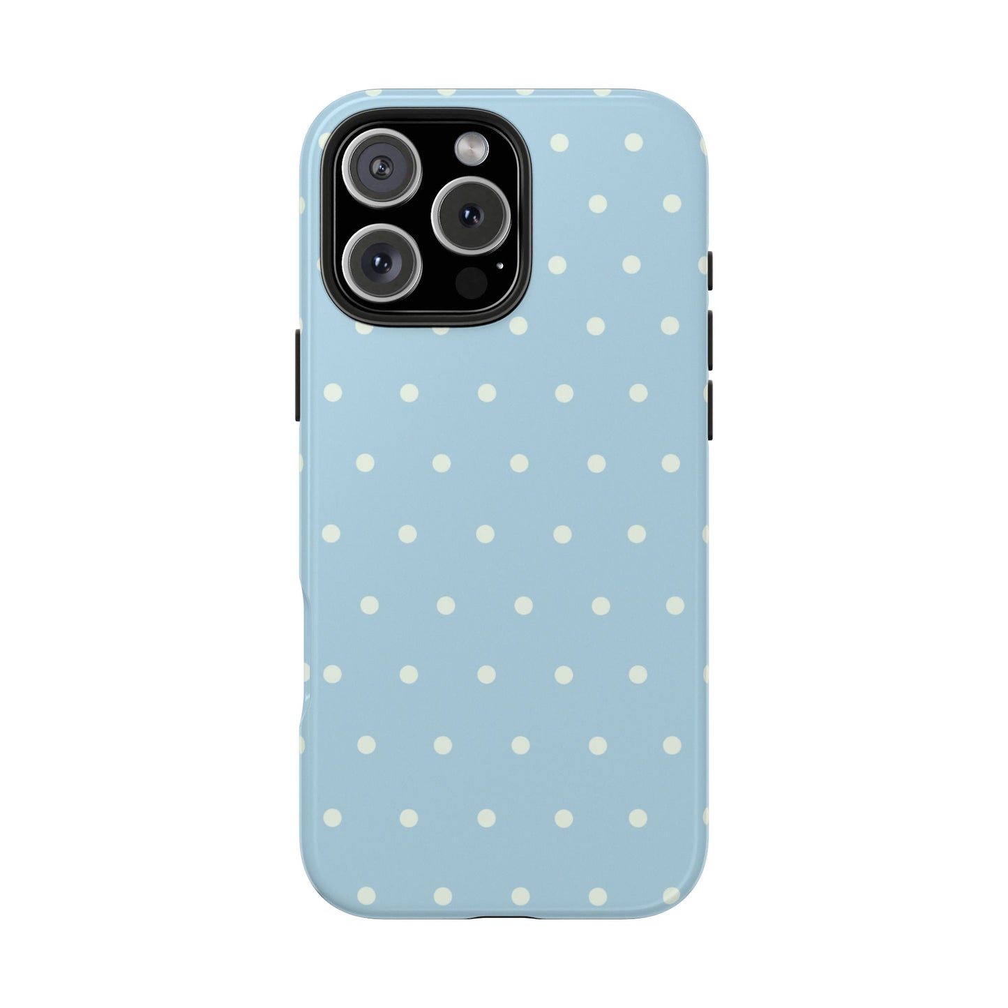 Sky Blue Polka Dot Phone Case