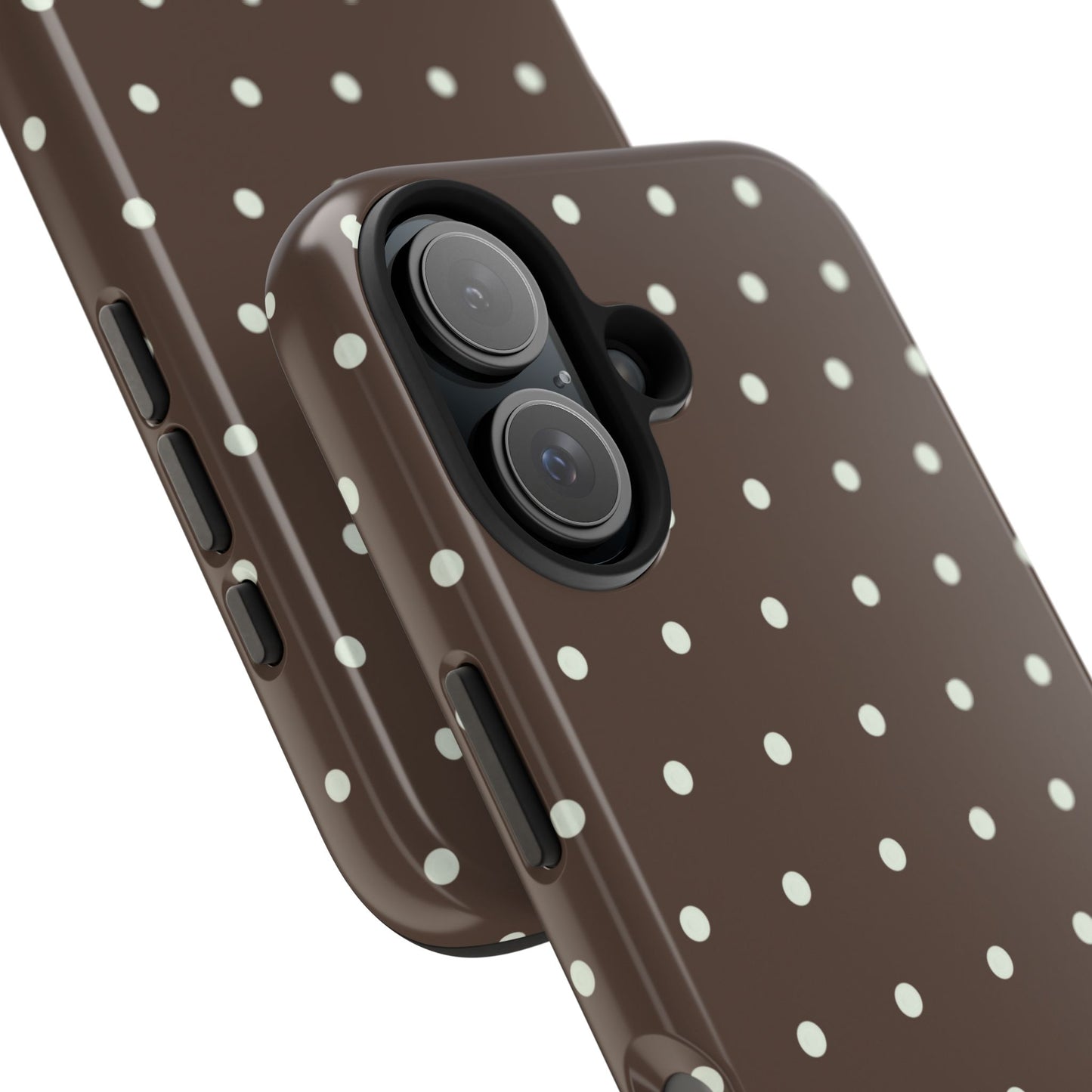 Brown Polka Dot Phone Case