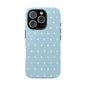Sky Blue Polka Dot Phone Case