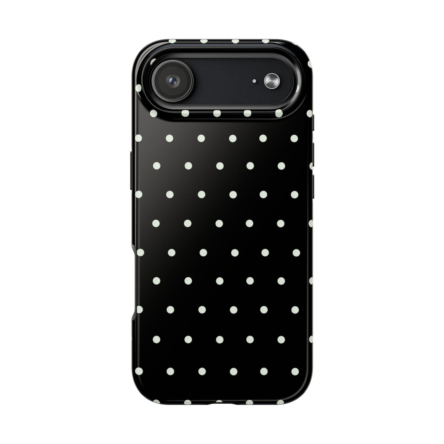 Black Polka Dot Phone Case