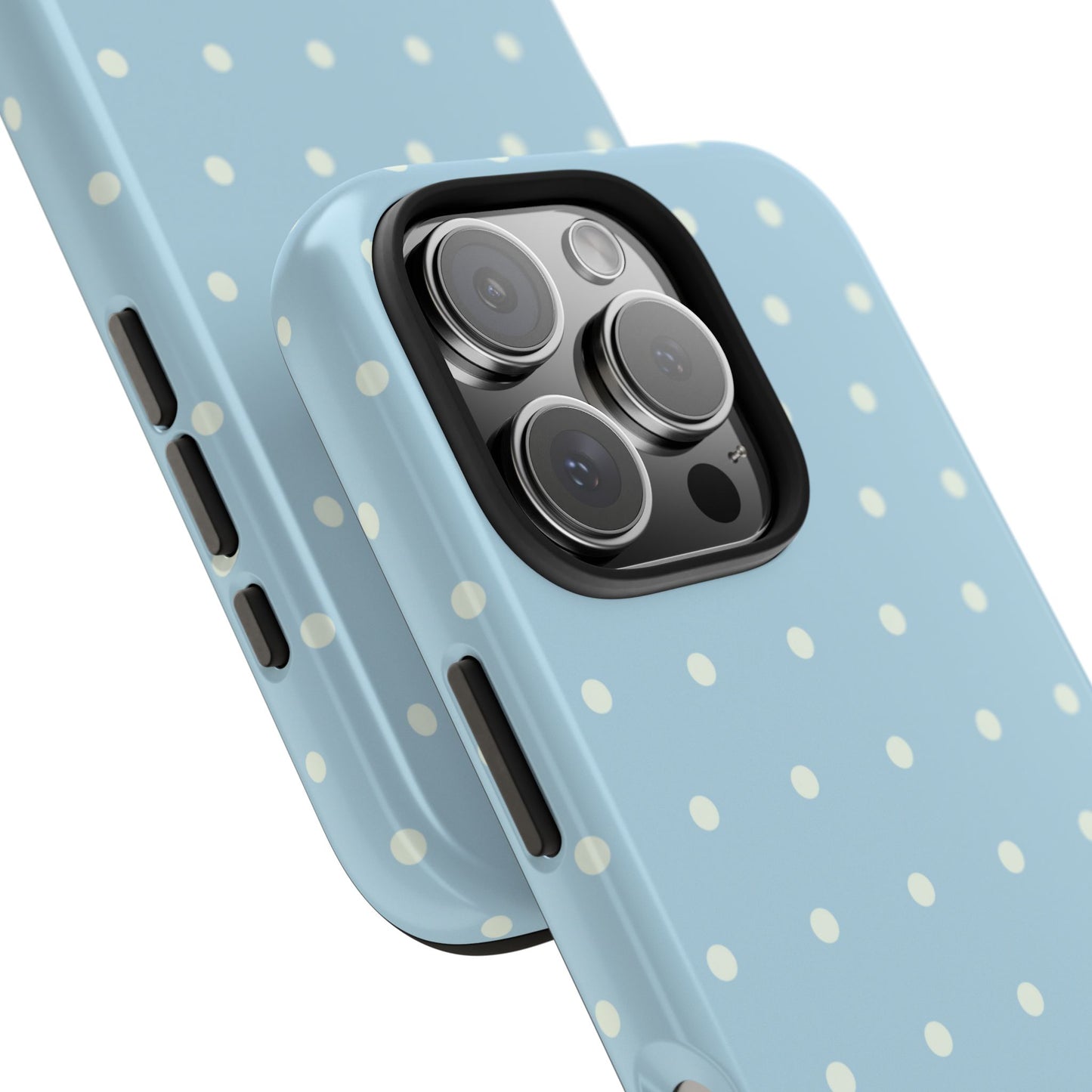 Sky Blue Polka Dot Phone Case