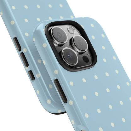Sky Blue Polka Dot Phone Case