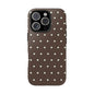 Brown Polka Dot Phone Case