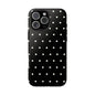 Black Polka Dot Phone Case