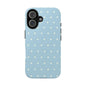 Sky Blue Polka Dot Phone Case