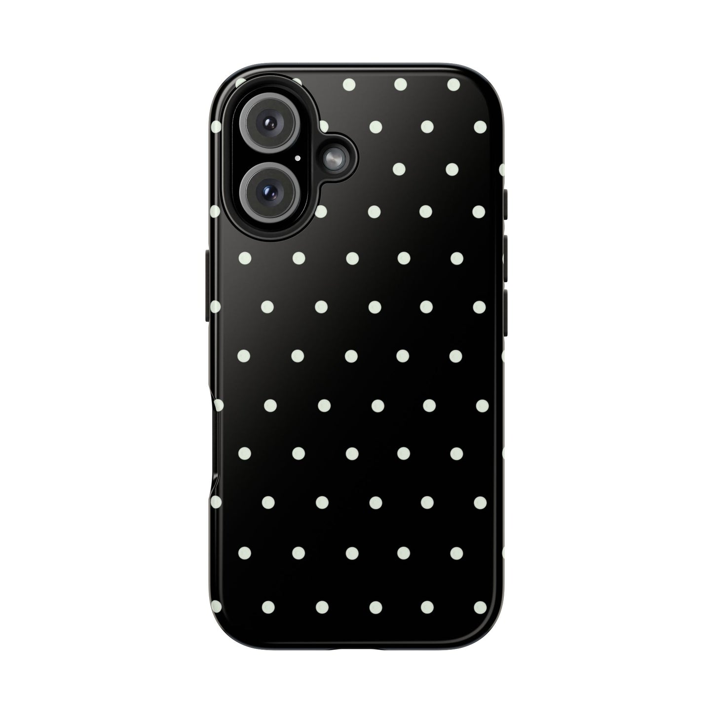 Black Polka Dot Phone Case