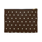 Brown Polka Dot Accessory Pouch