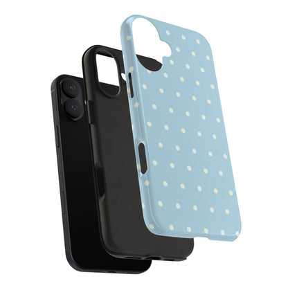Sky Blue Polka Dot Phone Case