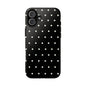 Black Polka Dot Phone Case