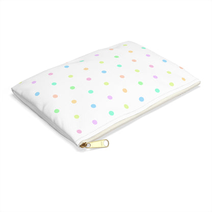 Pastel Polka Dot Accessory Pouch
