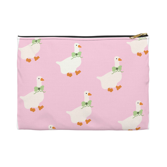 Pink Goose Accessory Pouch