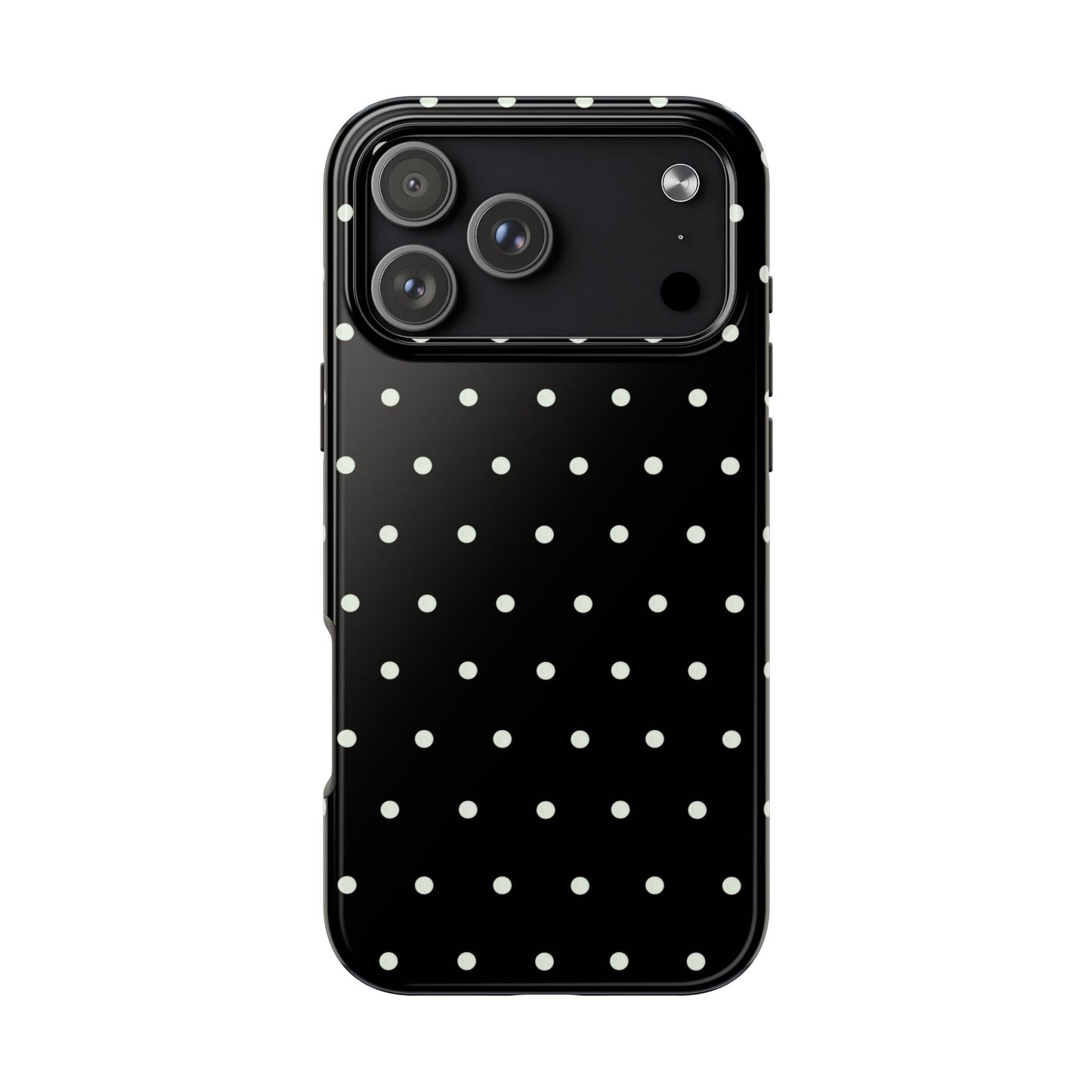 Black Polka Dot Phone Case