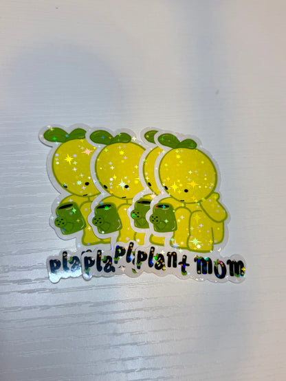 Plant Mom Sticker